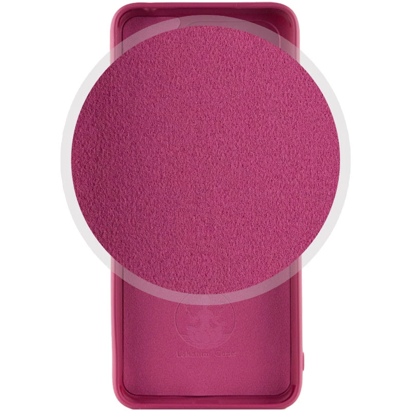 Чохол Silicone Case Lakshmi Plus з закритою камерою на Xiaomi Redmi Note 14S – Бордовий / Marsala. Фото 3 з 4