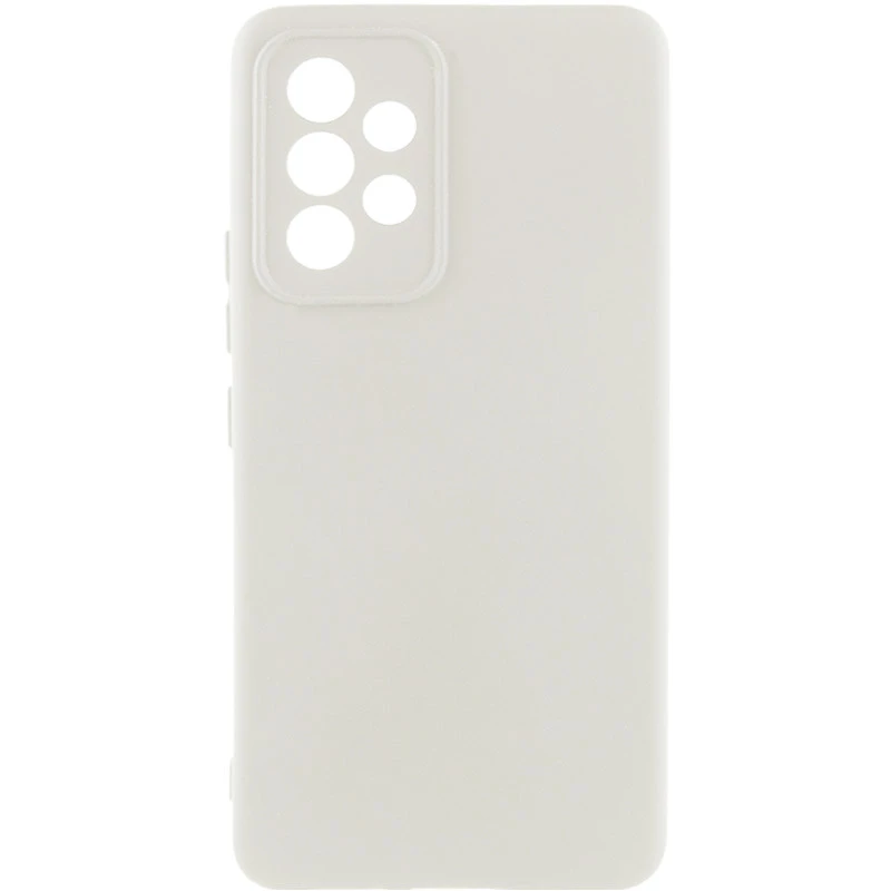 Чохол Silicone Case Lakshmi Plus з закритою камерою на Samsung Galaxy A52 4G / A52 5G – Білий / White. Фото 1 з 1