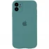 Чохол Silicone Case з захистом камери на Apple iPhone 12 (6.1") – Зелений / Pine green. Фото 1 з 2