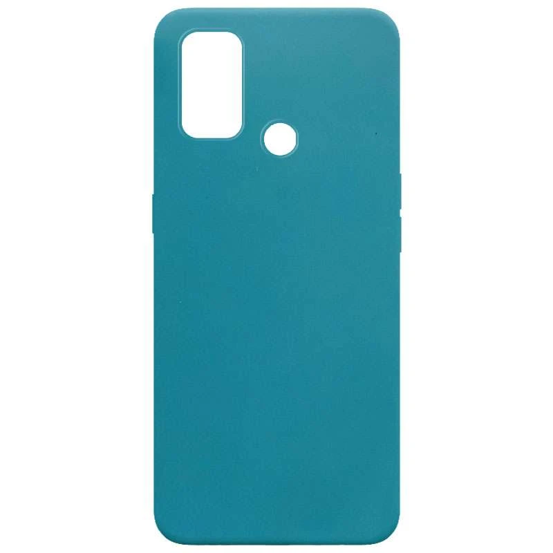 

Кольоровий силіконовий чохол на Oppo A53 / A32 / A33 (Синій / Powder Blue)