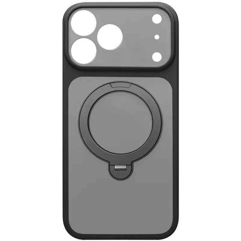 Чохол Ummi Full Camera with Magnetic Fit HQ Ring для Apple iPhone 17 Pro Max (6.9") – Black. Фото 2 з 11