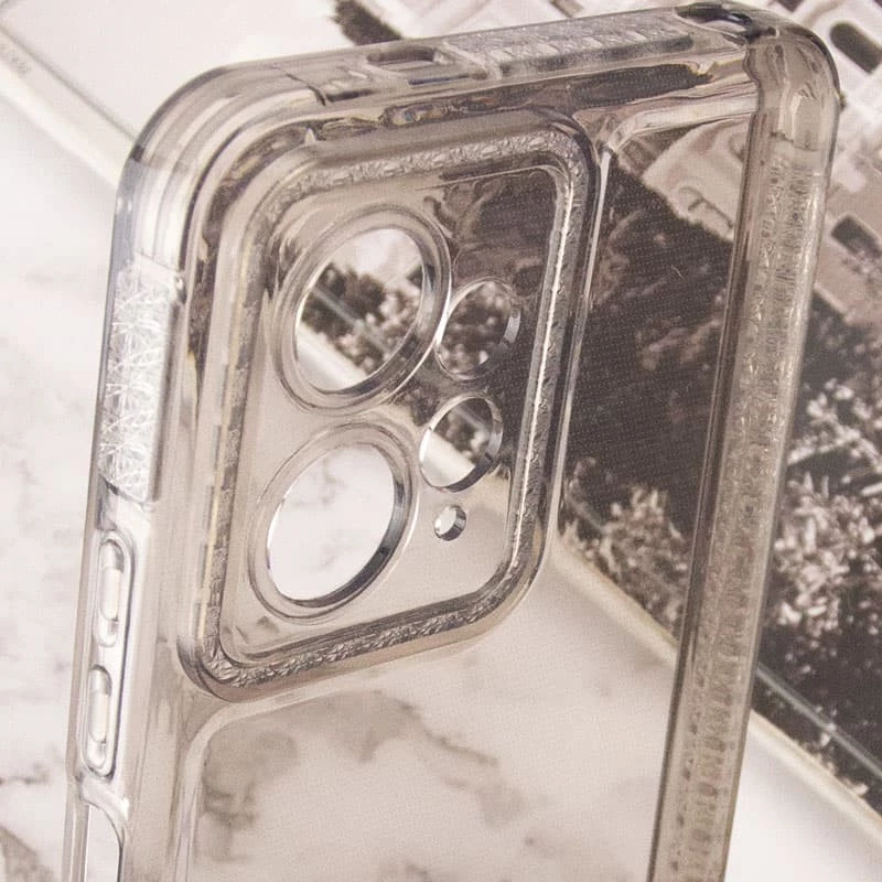 Силіконовий чохол з візерунком на Xiaomi Redmi Note 12 4G – Сірий. Фото 5 з 7