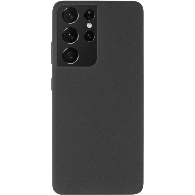 Чохол Silicone Case Lakshmi Elit на Samsung Galaxy S21 Ultra – Чорний / Black. Фото 3 з 7