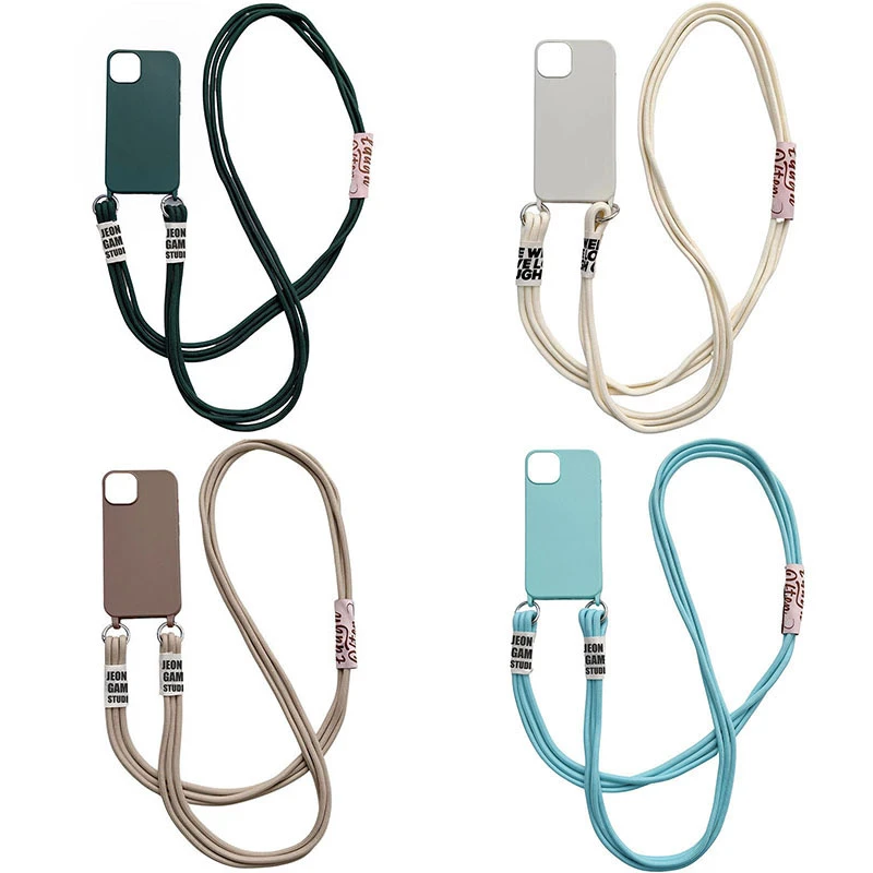 

Чохол Cord case з кольоровим ремінцем на Apple iPhone 13 (6.1")