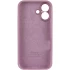 Чехол Silicone Case с защитой камеры для Apple iPhone 16 – Лиловый / Lilac Pride. Фото 6 из 7