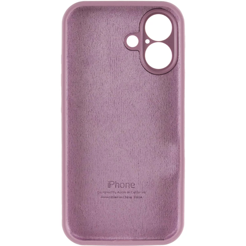 Чохол Silicone Case з захистом камери на Apple iPhone 17 (6.3") – Ліловий / Lilac Pride. Фото 3 з 3
