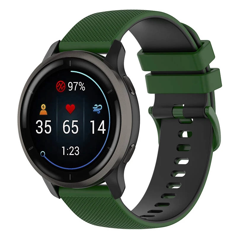 Ремінець Ribby для Smart Watch 22mm – Green. Фото 1 з 2