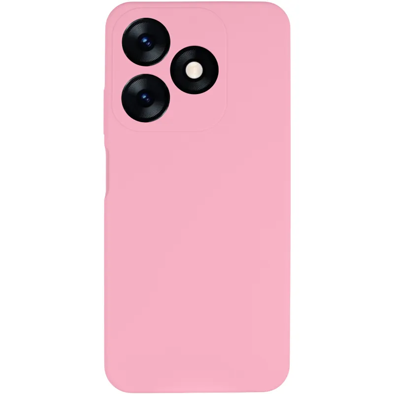 Чохол Silicone Case Lakshmi Premium із закритою камерою для TECNO Spark 10 – Рожевий / Light pink. Фото 3 з 8