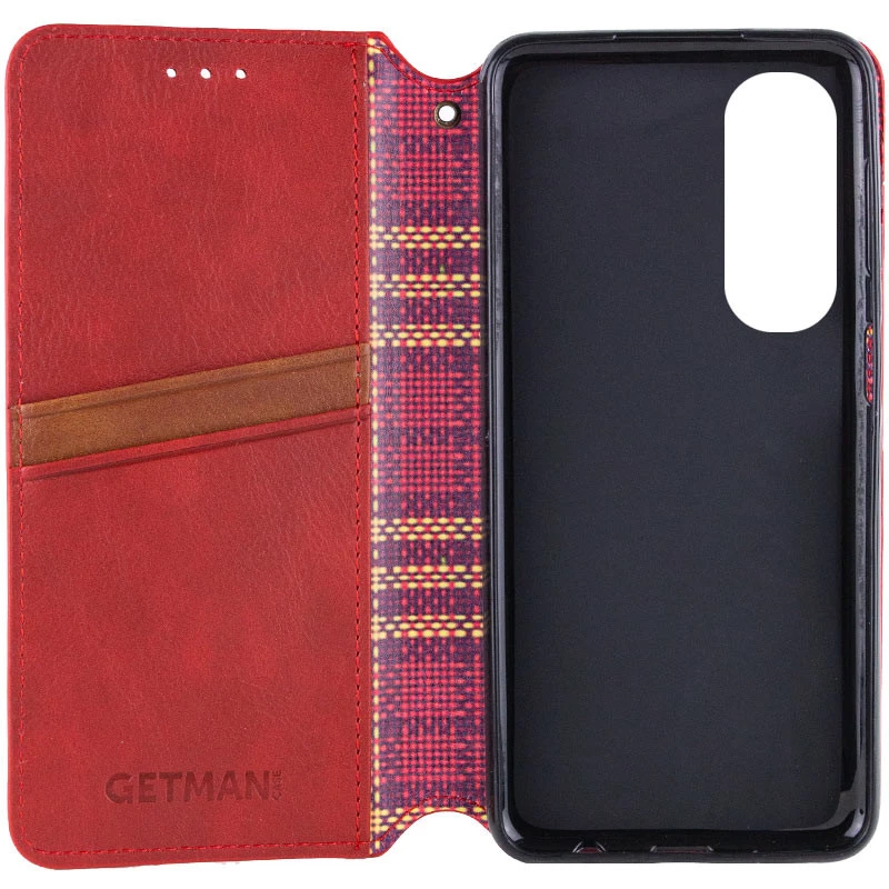 Чохол книжка GETMAN кубик для Oppo A60 – Червоний. Фото 6 з 6