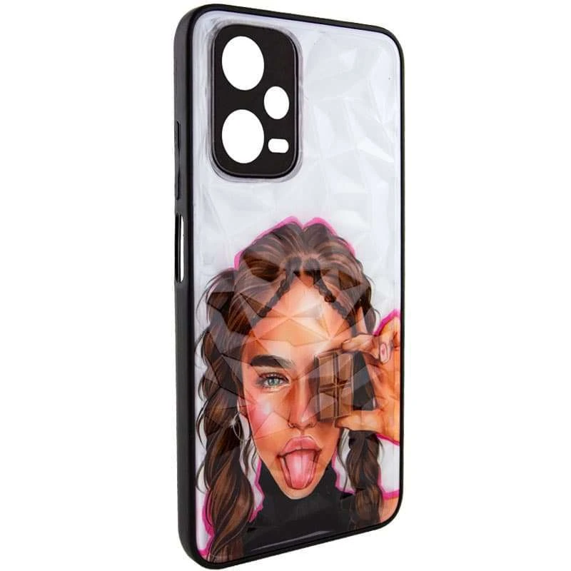 

Стеклянный чехол Prisma Ladies на Xiaomi Redmi Note 12 4G (Chocolate)