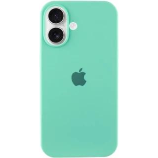 Чохол Silicone Case з закритим низом на Apple iPhone 16 Plus фото 1 з 7