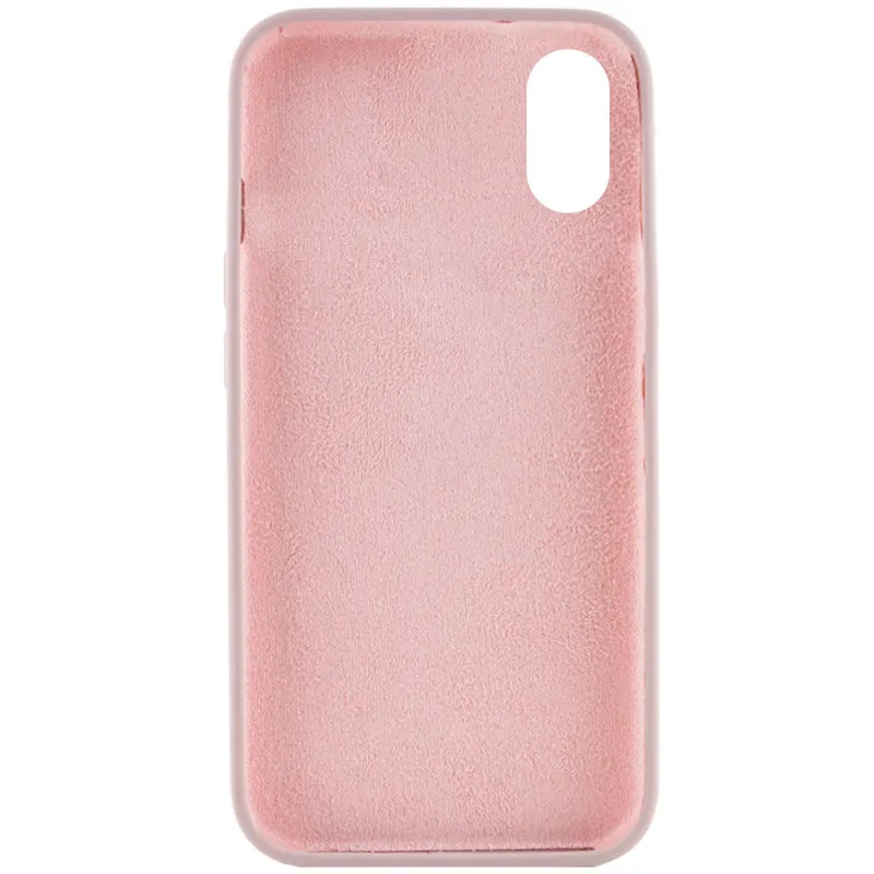Чохол Silk Full Protective (AA) NO LOGO для Apple iPhone XS (5.8") – Сірий / Lavender. Фото 2 з 3