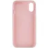 Чохол Silk Full Protective (AA) NO LOGO для Apple iPhone XS (5.8") – Сірий / Lavender. Фото 2 з 3