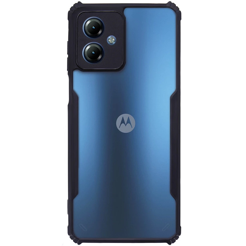 

Чорний TPU+PC з посиленими кутами для Motorola Moto G54 (Black)