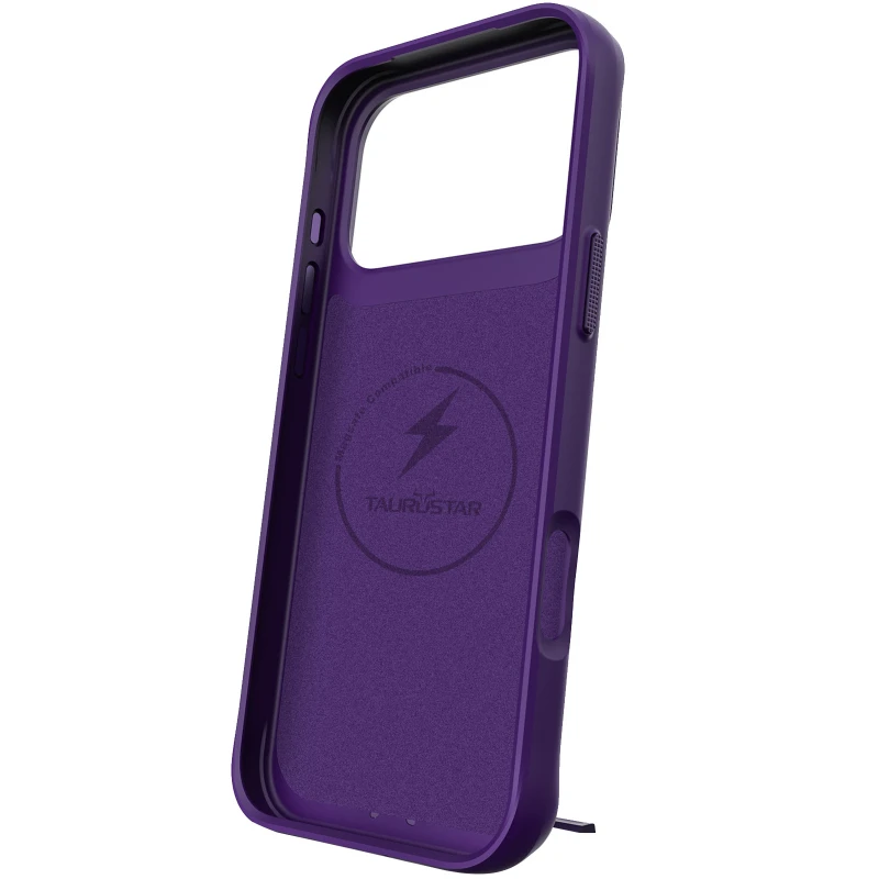 TPU+PC чохол Space Taurustar Magsafe with kickstand для Apple iPhone 17 Pro Max (6.9") – Deep Blue. Фото 5 з 6