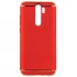 Пластикова накладка з хромом на Xiaomi Redmi Note 8 Pro – Червоний. Фото 1 з 3