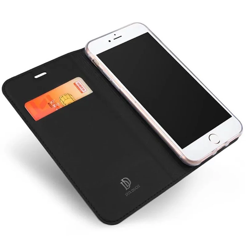 Чохол-книжка Dux Ducis на Apple iPhone 7 / 8 (4.7") – Чорний. Фото 4 з 7