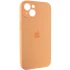 Чехол Silicone Case с защитой камеры для Apple iPhone 14 (6.1") – Оранжевый / Cantaloupe. Фото 2 из 9