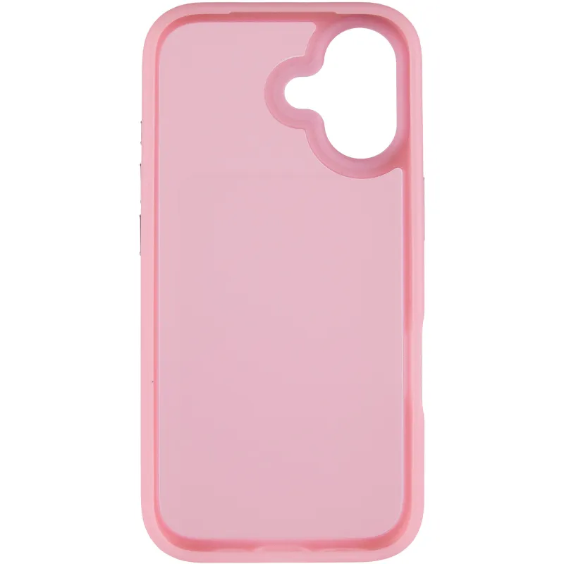 TPU+PC с металлическими кнопками для Apple iPhone 17 (6.3") – Розовый / Pink. Фото 5 из 7