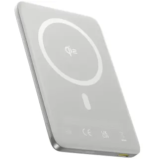 Портативний ЗП Power Bank Baseus PicoGo AM41 Ultra-Slim 27W c БЗП 10000 mAh (E0027200) — Natural Titanium