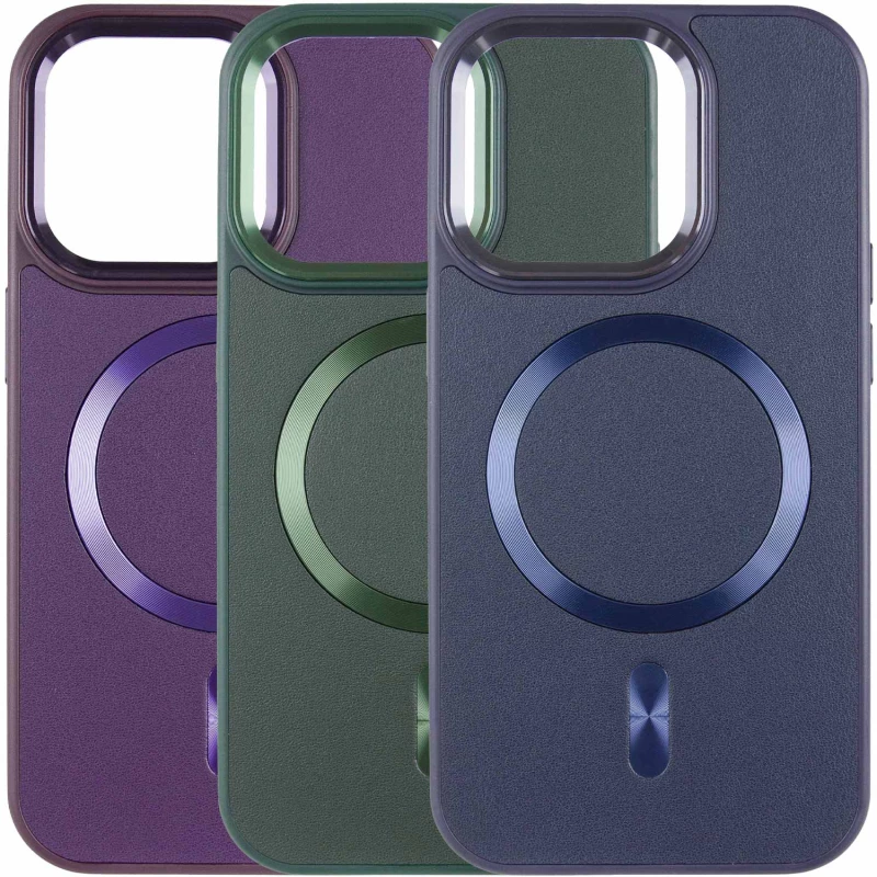 Шкіряний чохол з MagSafe на Apple iPhone 16 Pro фото 1 з 3