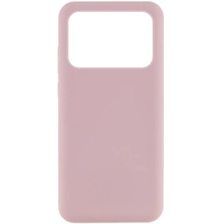 Чехол Silicone Case Lakshmi Premium на Xiaomi Poco X6 — Розовый / Pink Sand