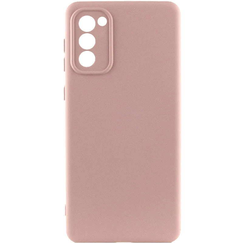 Чохол Silicone Case Lakshmi Premium із закритою камерою для Samsung Galaxy S20 FE – Рожевий / Pink Sand. Фото 2 з 7