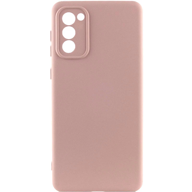 

Чехол Silicone Case Lakshmi Premium з закритою камерою на Samsung Galaxy S20 FE (Розовый / Pink Sand), Рожевий / pink sand