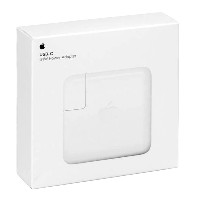 МЗП 61W USB-C Power Adapter for Apple (AAA) (box) – White. Фото 3 з 3