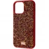 TPU чехол Bling World Rock Diamond для Apple iPhone 14 (6.1") – Красный. Фото 1 из 2