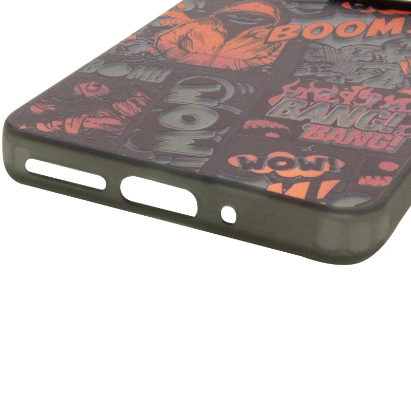 Чохол TPU+PC Street Art для Xiaomi Poco C75 – Comics. Фото 6 з 6