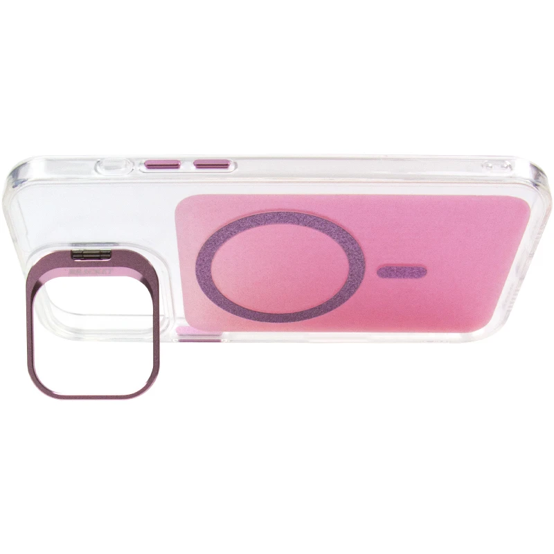 Чохол TPU+PC Jewel Sparkle with MagSafe для Apple iPhone 15 Pro (6.1") – Pink Ruby. Фото 8 з 8