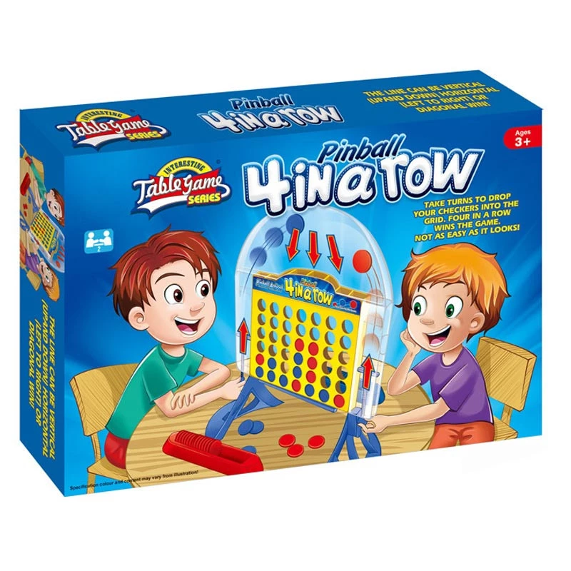 Настільна інтерактивна гра Ummi 03818 4 in a Row – Blue / Yellow. Фото 2 з 3