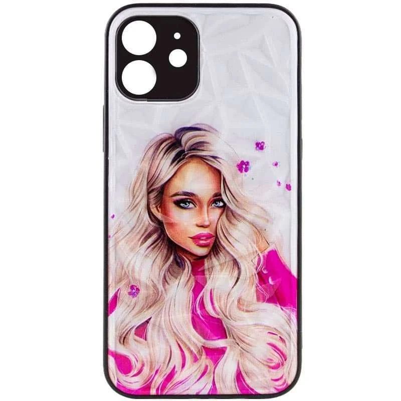 Стеклянный чехол Prisma Ladies на Apple iPhone 14 (6.1") – Pink. Фото 2 из 7