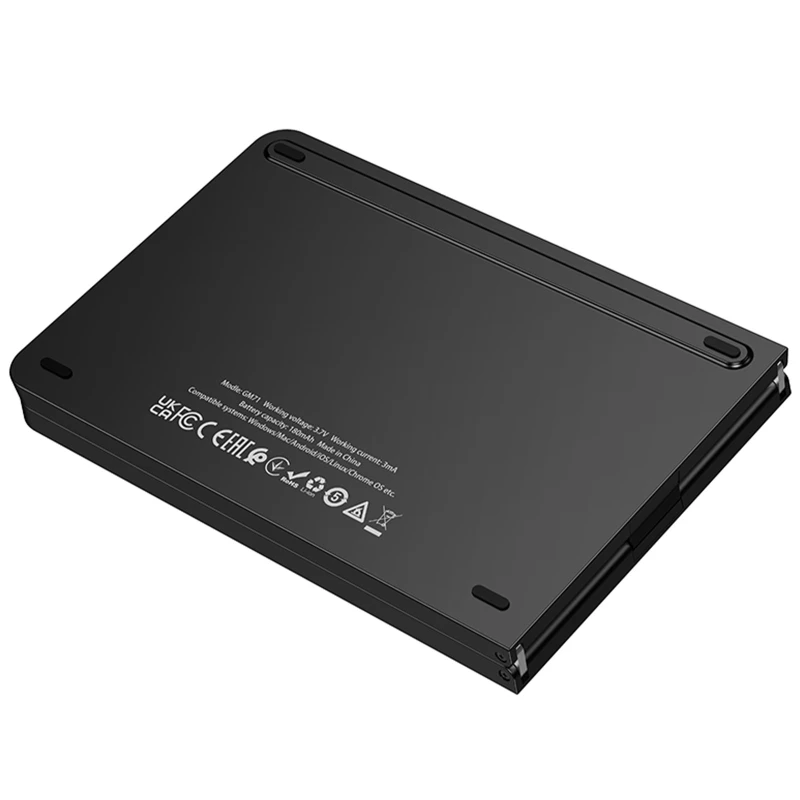 Клавиатура беспроводная складная Hoco GM71 Proficient mini 2.4G – Black. Фото 6 из 6