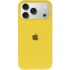 Чохол Silicone Case з закритим низом на Apple iPhone 17 Pro (6.3") – Жовтий / Yellow. Фото 3 з 6