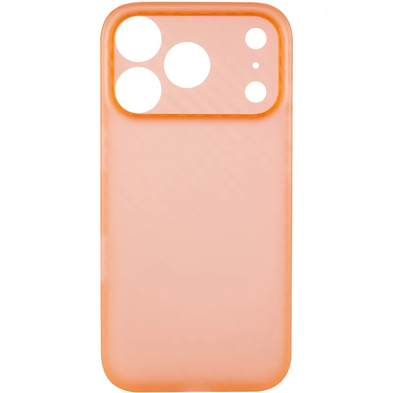 Чохол Getman Carbon Ultra Slim для Apple iPhone 17 Pro (6.3") – Orange. Фото 3 з 7
