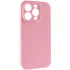 Чехол Silk Full Camera (AA) NO LOGO with Magnetic Fit для Apple iPhone 16 Pro Max – Розовый / Light pink. Фото 2 из 5