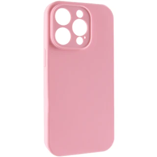 Чехол Silk Full Camera Protective (AA) NO LOGO для Apple iPhone 14 Pro Max (6.7") — Розовый / Light pink