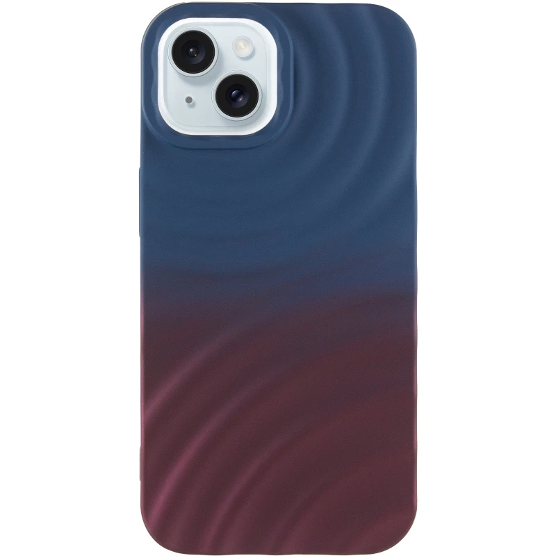 Чехол TPU ColorWave для Apple iPhone 13 (6.1") – Navy Blue / Plum. Фото 3 из 6