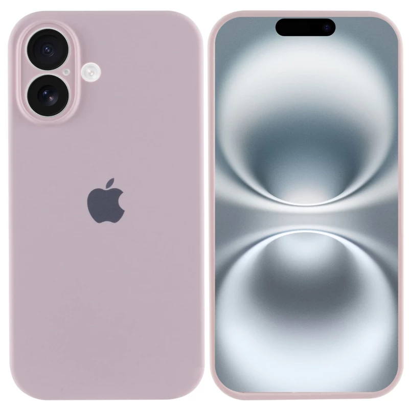 Чохол Silicone Case з захистом камери на Apple iPhone 16 Plus – Рожевий / Chalk Pink. Фото 3 з 8