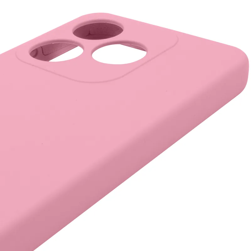 Чохол Silicone Case Lakshmi Premium із закритою камерою для TECNO Spark 10 – Рожевий / Light pink. Фото 7 з 8