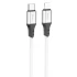 Дата кабель Hoco X86 Spear Type-C to Lightning 20W (1m) – White. Фото 1 з 4