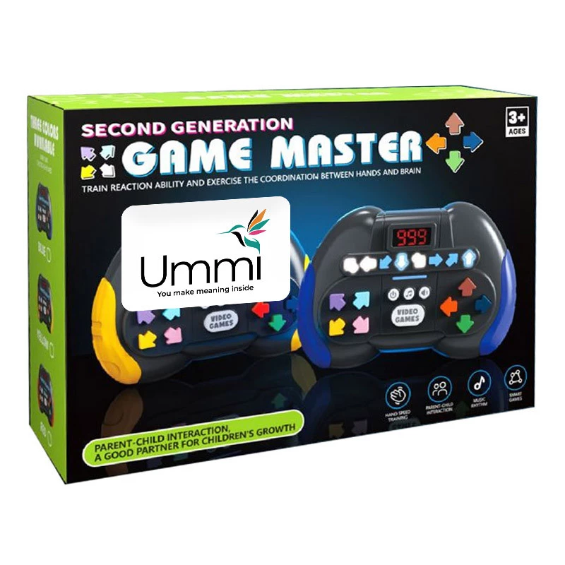 Інтерактивна консоль Ummi ME-204 Game Master (2 Gen) – Blue. Фото 6 з 6