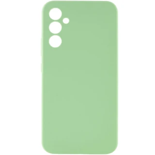 Чохол Silicone Case Lakshmi Premium із закритою камерою для Samsung Galaxy S24+ — М'ятний / Mint