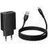 МЗП Hoco CS92A Leader 18W+QC3.0 (1USB-A) + кабель USB to MicroUSB – Black. Фото 6 з 6