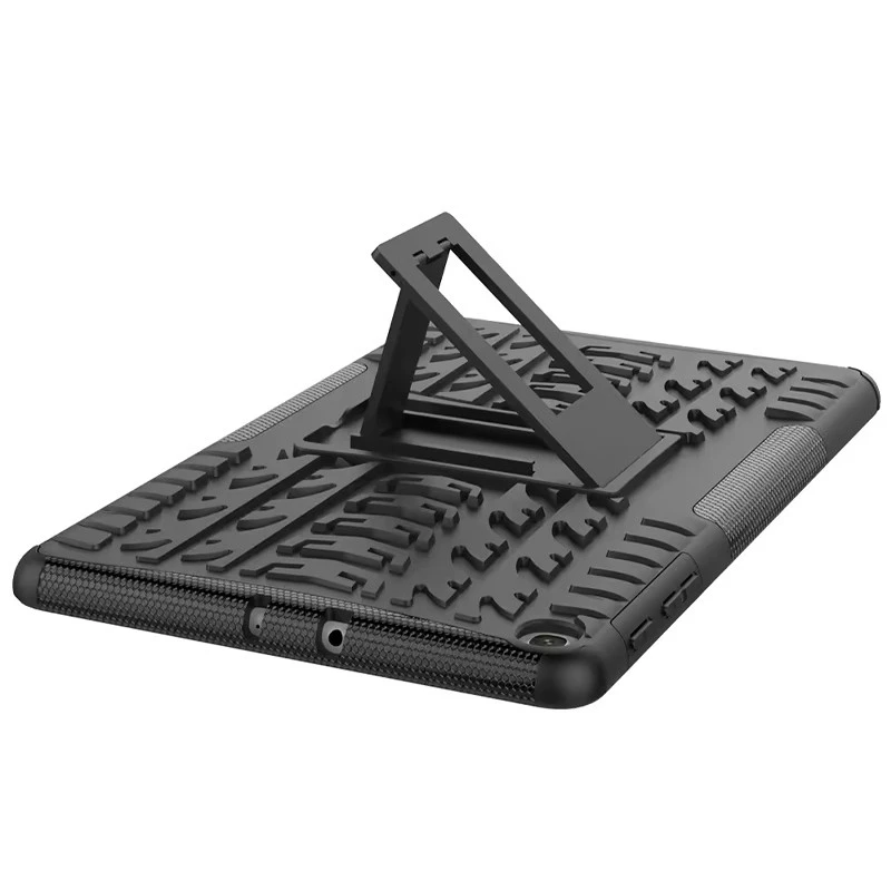 TPU+PC чехол Protector Stand для Samsung Galaxy Tab A7 Lite 8.7 (SM-T220) – Black. Фото 3 из 5