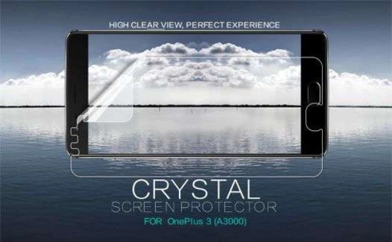 

Захисна плівка Nillkin Crystal на OnePlus 3 / OnePlus 3T (Антивідбитки)