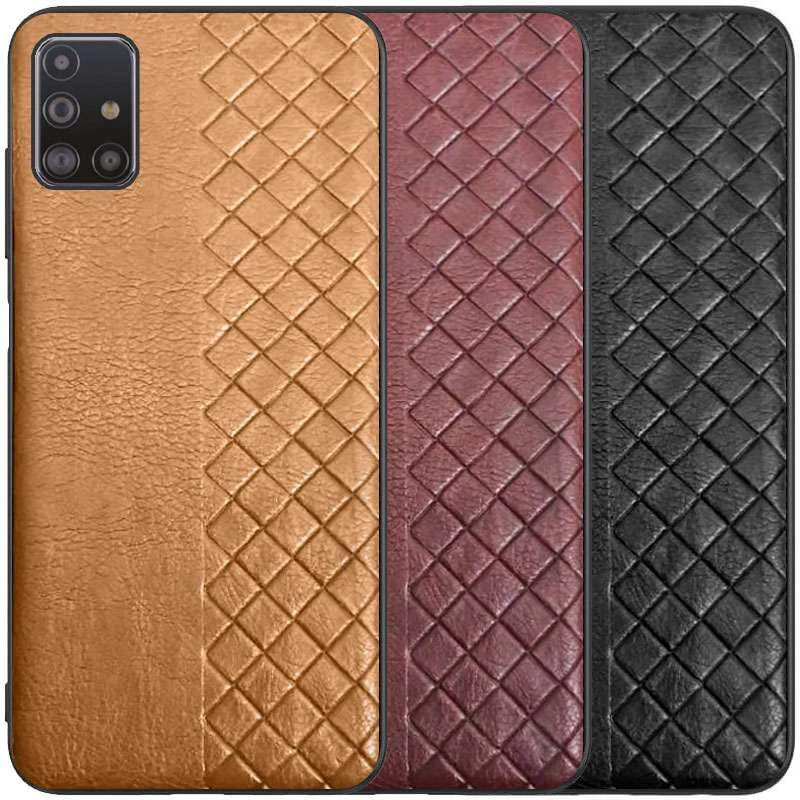

Шкіряна накладка WeaveSide на Samsung Galaxy M31s
