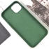 Силіконовий сапфіровий чохол з MagSafe на Apple iPhone 15 Plus (6.7") – Зелений / Forest green. Фото 7 Силіконовий сапфіровий чохол з MagSafe на Apple iPhone 15 Plus (6.7") – Зелений / Forest green. Фото 7 з 13